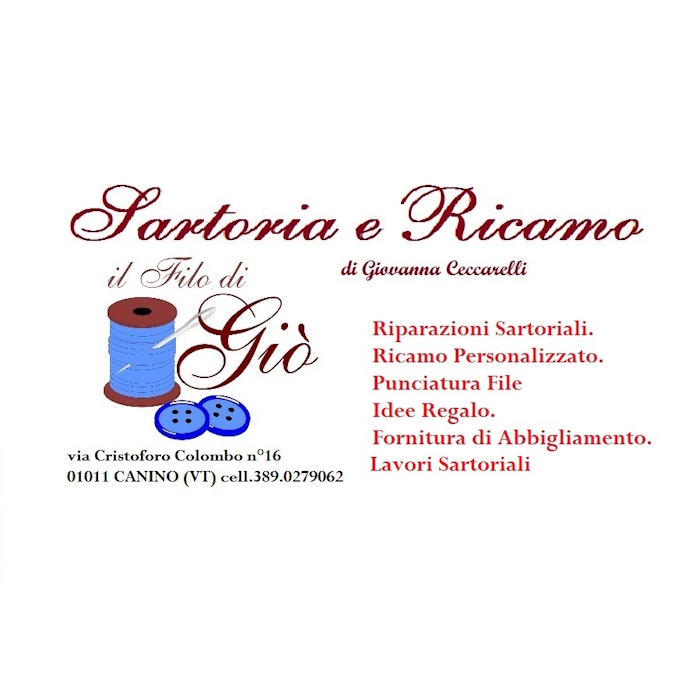 Sartoria e Ricamo il Filo di Giò