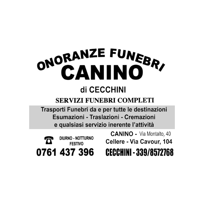 OOnoranze Funebri Canino Di Cecchini A. s.n.c.