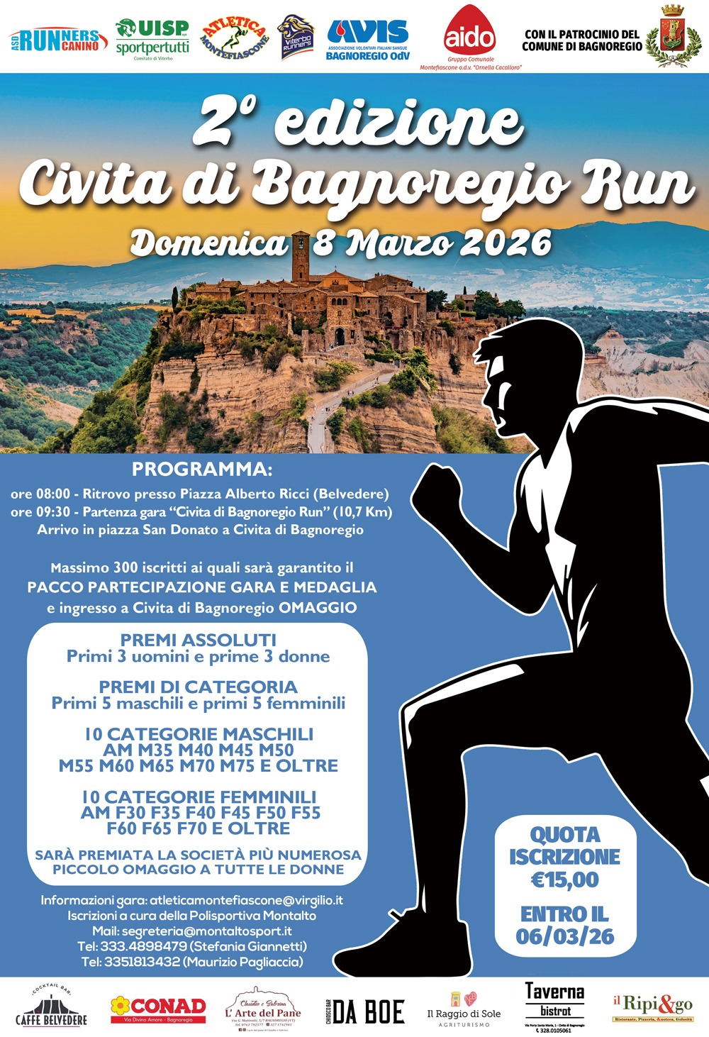 Civita di Bagnoregio Run 2026